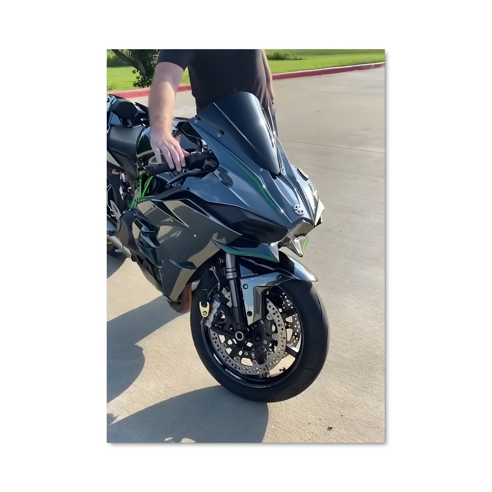 Poster Ninja h2 SX Vif et Futé